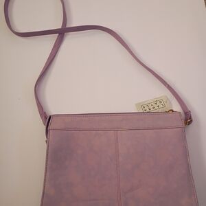 Laura Gayle Lavender Crossbody Bag